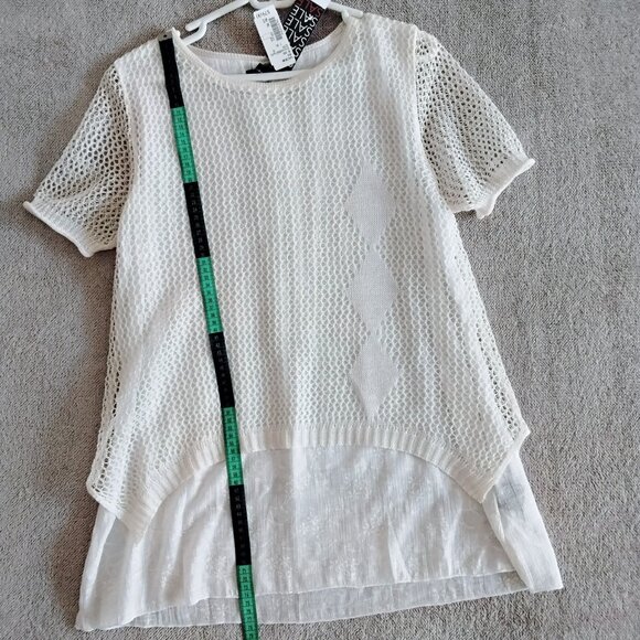 Evidence white mesh top/tunic - Picture 12 of 12